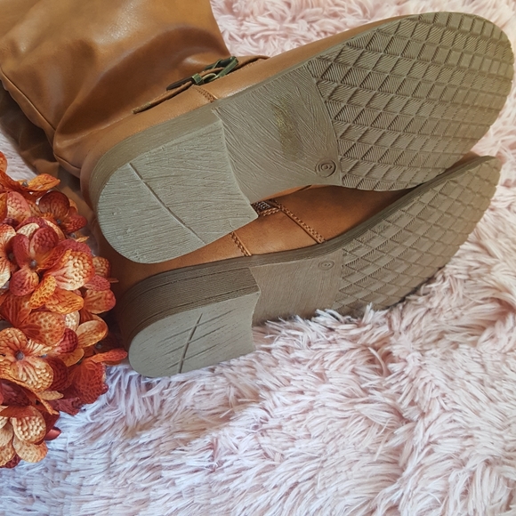 NWOT Riverberry Tan Mid-calf Riding Boots 6 - Picture 3 of 12